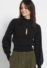 BLACK FUNKY BUDDHA  WOMEN'S PULLOVER