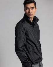 BLACK MEN'S TRANSITIONAL JACKET