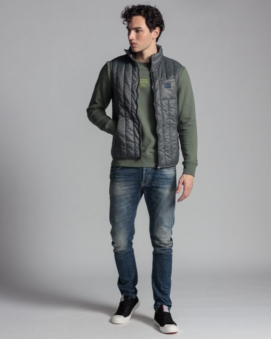 GREY MEN'S VEST 1D24SS7003SL1600