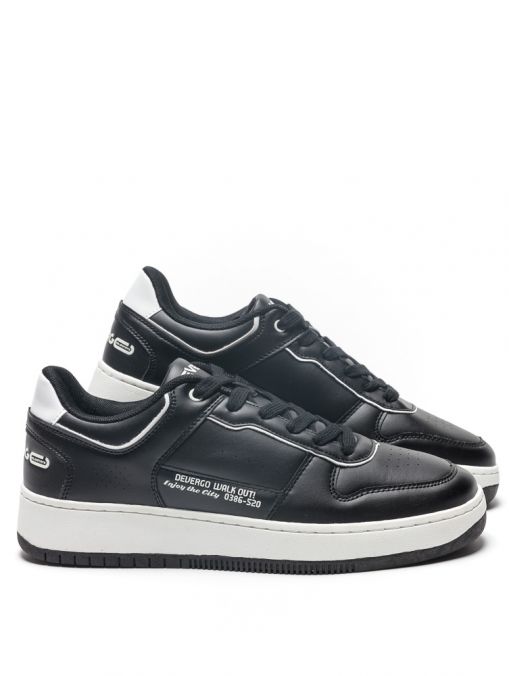 BLACK MEN'S SNEAKERS - PERRY DE24SS5004PU