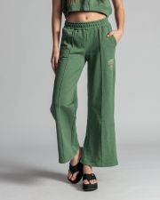 GREEN WOMEN'S SWEATPANTS