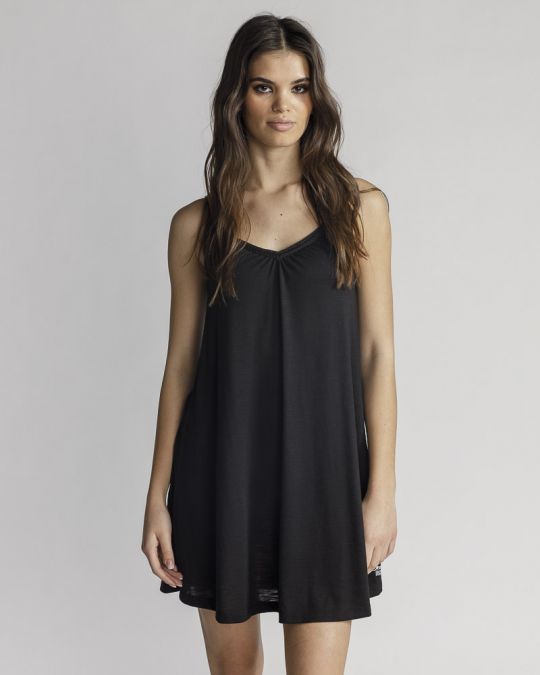 BLACK WOMEN'S DRESS 2D24SS9504DR3801