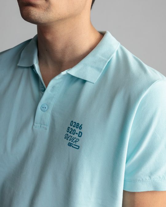 BLUE MEN'S T-SHIRT 1D24SS4062SS2424