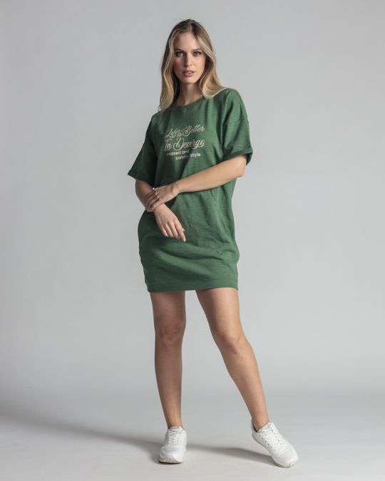 GREEN WOMEN'S DRESS 2D24SS9570DR0705