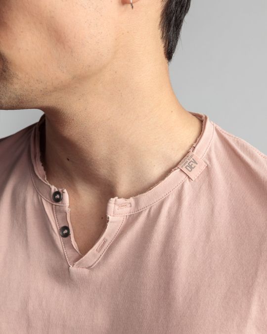 PINK MEN'S T-SHIRT 1D24SS4046SS0106