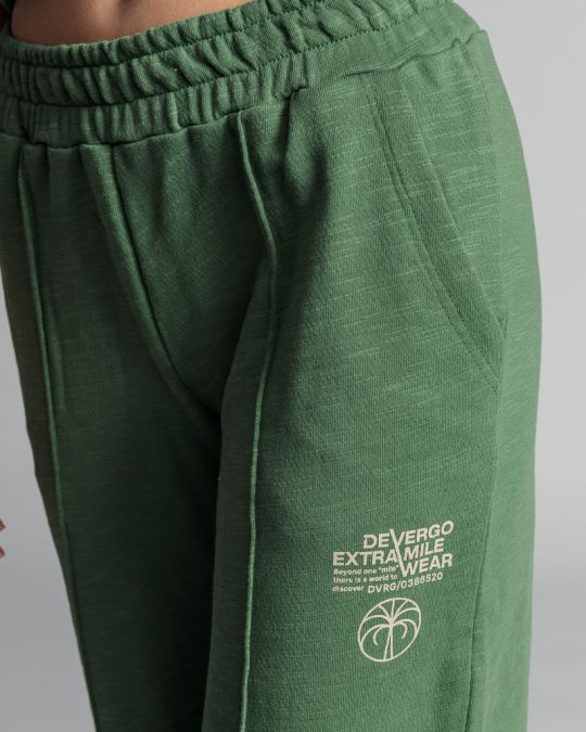 GREEN WOMEN'S SWEATPANTS 2D24SS1591LP0705