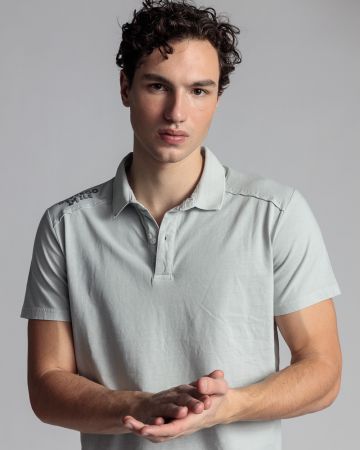 GREY MEN'S T-SHIRT 1D24SS4024SS0106