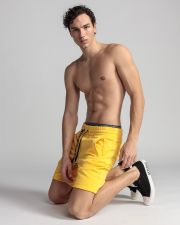 YELLOW MEN'S SHORTS