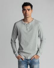 GREY MEN'S LONG-SLEEVE T-SHIRT