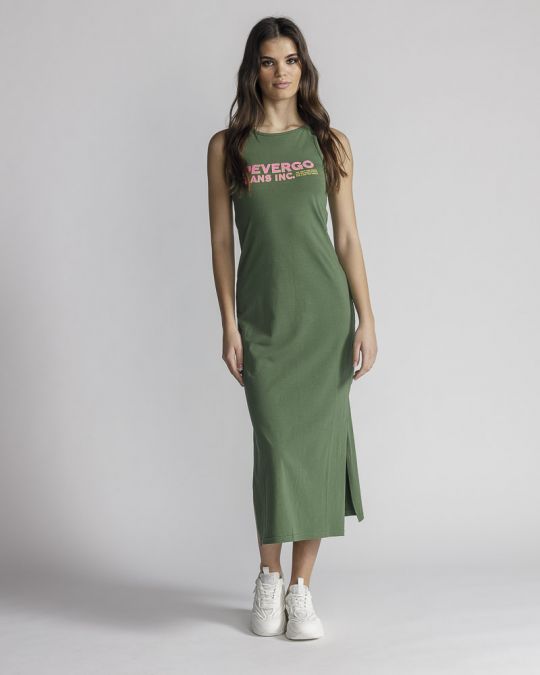 GREEN WOMEN'S DRESS 2D24SS9514DR0205