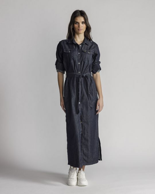 INDIGO WOMEN'S DENIM DRESS 2J24SS9551DR1982SD