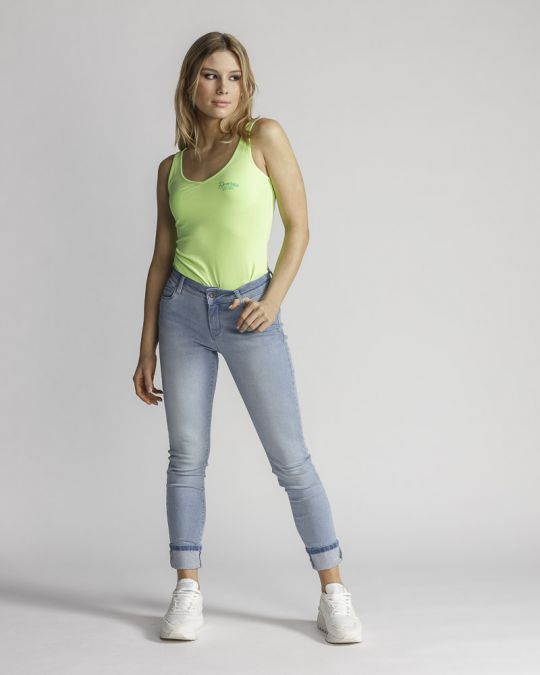 GREEN WOMEN'S BODYSUIT 2D24SS4520BD0205