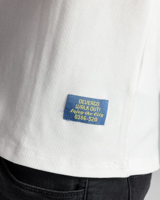 WHITE MEN'S T-SHIRT 1D24SS4060SS3305