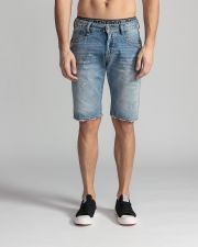 INDIGO MEN'S JEANS SHORTS - FRANK SHORTS 24114