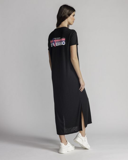 BLACK WOMEN'S DRESS 2D24SS9512DR3801