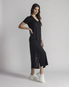 BLACK WOMEN'S DRESS 2D24SS9512DR3801