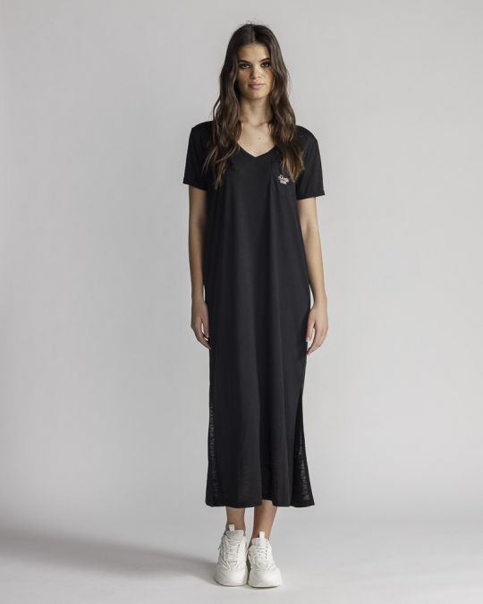 BLACK WOMEN'S DRESS 2D24SS9512DR3801