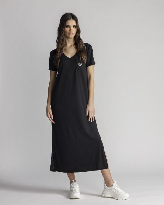 BLACK WOMEN'S DRESS 2D24SS9512DR3801