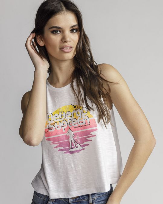 WHITE WOMEN'S TOP 2D24SS4501SL0105