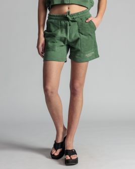GREEN WOMEN'S SHORTS 2D24SS1550SP0705