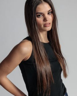 BLACK WOMEN'S TOP 2D24SS4509SL3305