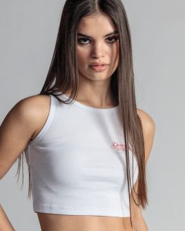 WHITE WOMEN'S TOP 2D24SS4511SL3305