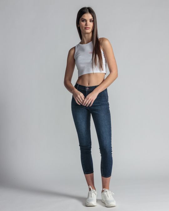 WHITE WOMEN'S TOP 2D24SS4511SL3305