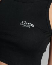 BLACK WOMEN'S TOP