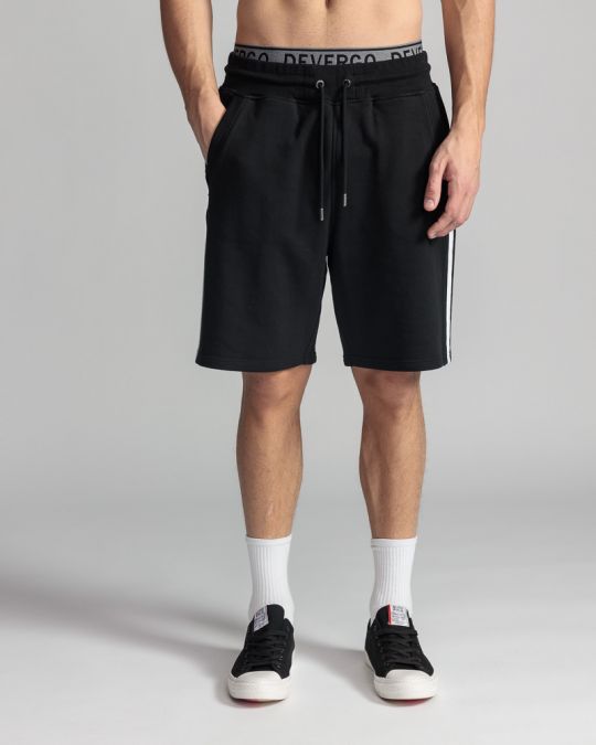 BLACK MEN'S SHORTS 1D24SS1111MP0705