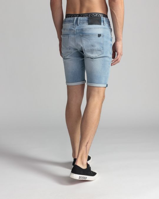 BLUE MEN'S JOGJEAN SHORTS 1D24SS1133MP7170