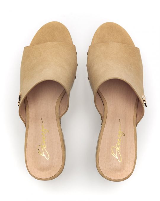 BROWN WOMEN'S HIGH HEELS - LENA DE24SS4585PU