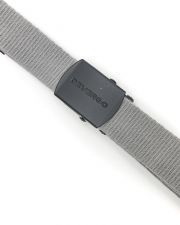 GREY MEN'S LEATHER BELT
