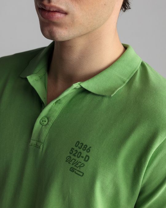 GREEN MEN'S T-SHIRT 1D24SS4062SS2424