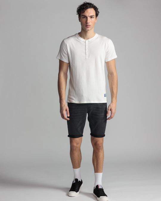 WHITE MEN'S T-SHIRT 1D24SS4060SS3305