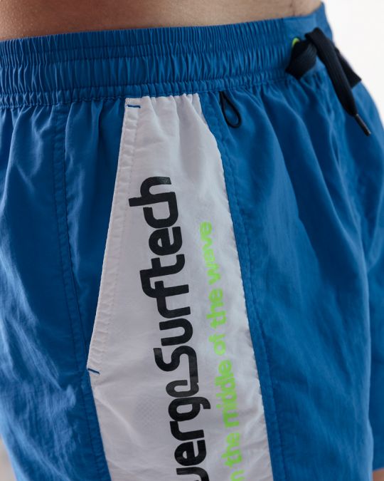 BLUE MEN'S BEACH SHORTS 1D24SS1052SP6000