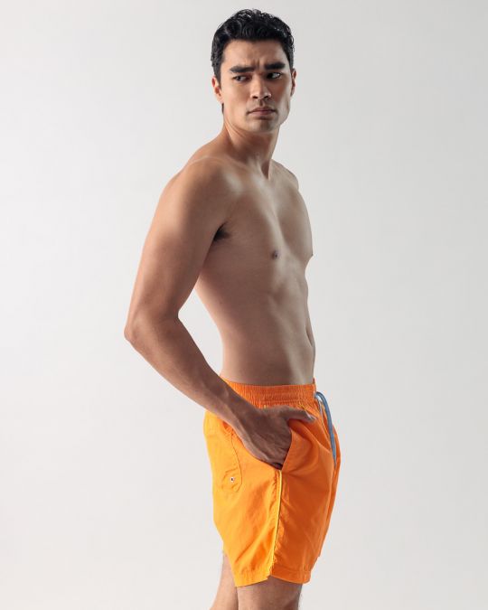 ORANGE MEN'S BEACH SHORTS 1D24SS1056SP6000