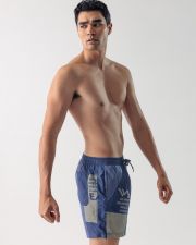 BLUE MEN'S BEACH SHORTS