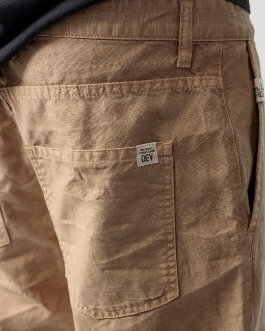 BEIGE MEN'S PANTS 1D24SS1007LP1306