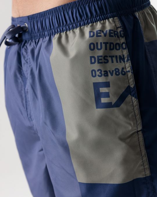 BLUE MEN'S BEACH SHORTS 1D24SS1051SP6000