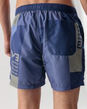 BLUE MEN'S BEACH SHORTS