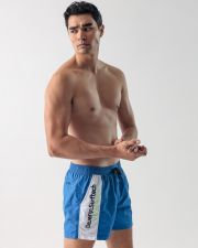 BLUE MEN'S BEACH SHORTS