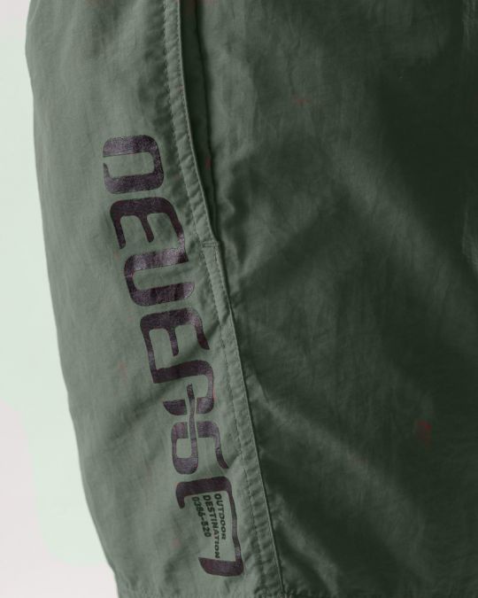 KHAKI MEN'S BEACH SHORTS 1D24SS1054SP6000