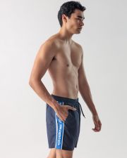 BLUE MEN'S BEACH SHORTS