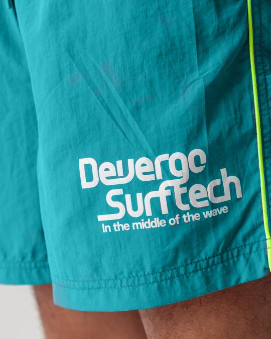 BLUE MEN'S BEACH SHORTS 1D24SS1056SP6000