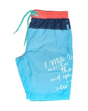 BLUE MEN'S BEACH SHORTS