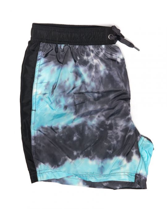 BLUE MEN'S BEACH SHORTS 1D24SS1051SP6000