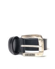BLACK WOMEN'S LEATHER BELT