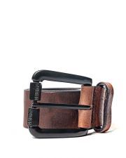 BROWN MEN'S LEATHER BELT