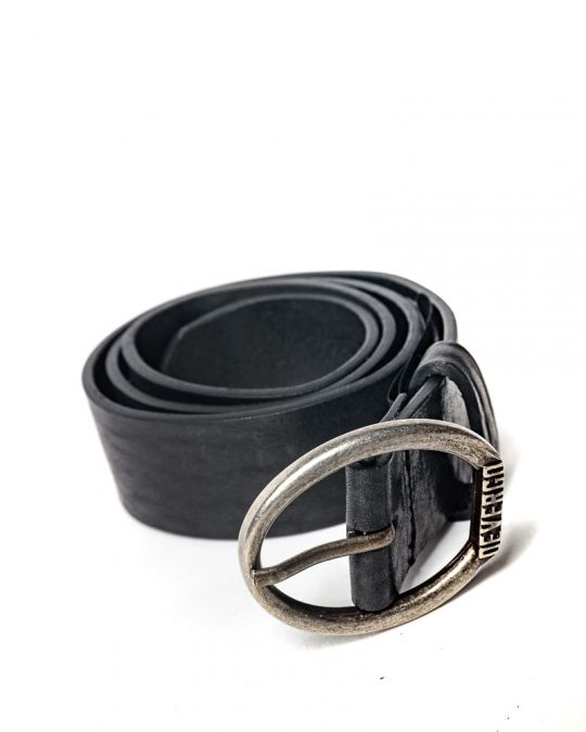 BLACK WOMEN'S LEATHER BELT 2D24FW8581BL2100