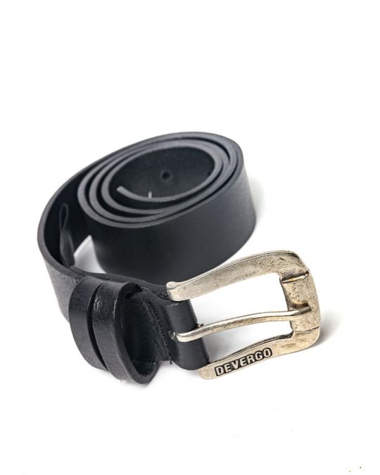 BLACK WOMEN'S LEATHER BELT 2D24FW8582BL2100